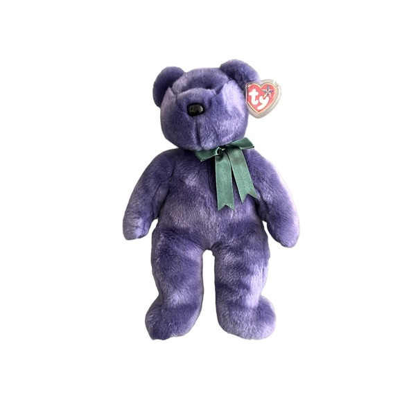 NEW VTG 2000 Beanie Babies Collection Employee Beanie Bear Plush Stuffed Animal - Picture 2 of 8